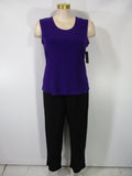 Caribe - Purple Sleeveless Solid Tank - Linnea's Boutique & Vera's Threads